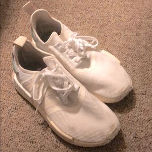 White adidas sneakers